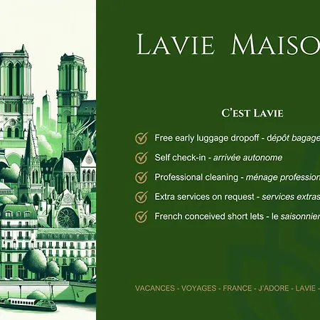 Lavie Maison - Effeil Tower Rooftop Appartement